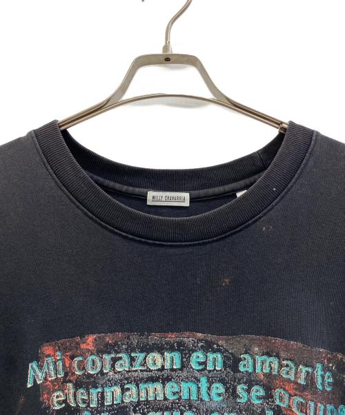 WILLY CHAVARRIA（ウィリーチャバリア）WILLY CHAVARRIA (ウィリーチャバリア) 半袖カットソー ブラック サイズ:Lの古着・服飾アイテム