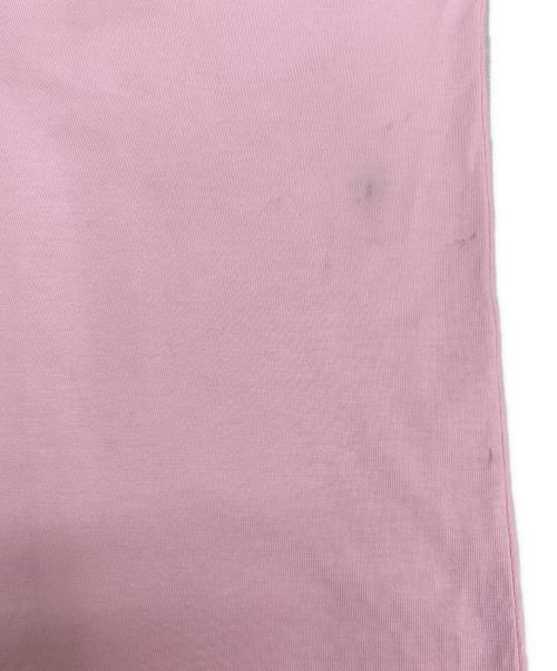 maison kitsune（メゾンキツネ）maison kitsune (メゾンキツネ) 半袖カットソー ピンク サイズ:SIZE XLの古着・服飾アイテム