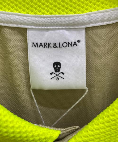 MARK&LONA（マークアンドロナ）MARK&LONA (マークアンドロナ) ポロシャツ ベージュ サイズ:SIZE50 未使用品の古着・服飾アイテム