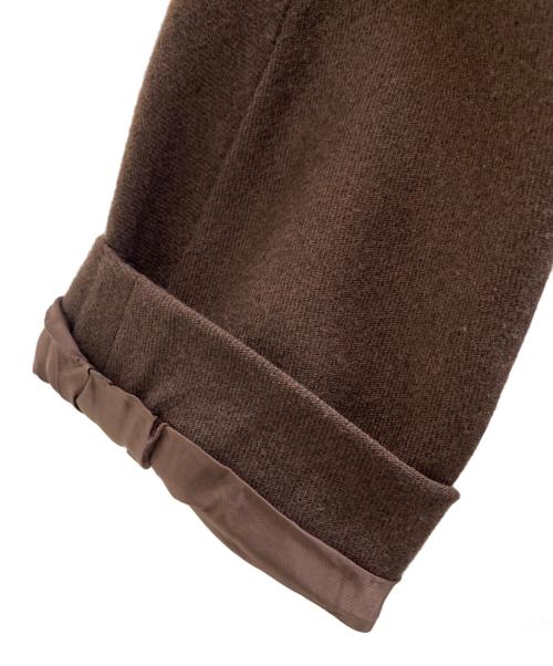 MARGARET HOWELL（マーガレットハウエル）MARGARET HOWELL (マーガレットハウエル) Pコート ブラウン サイズ:2の古着・服飾アイテム