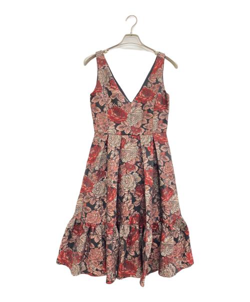 ERDEM（アーデム）ERDEM (アーデム) ドレス ブラック×レッド サイズ:SIZE40の古着・服飾アイテム