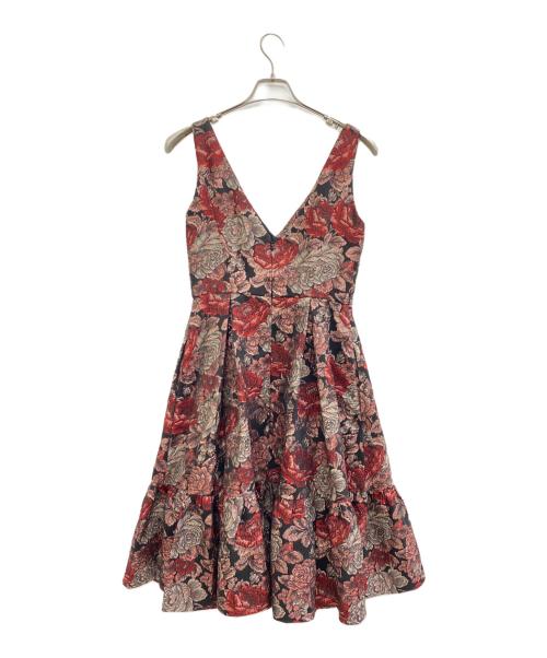 ERDEM（アーデム）ERDEM (アーデム) ドレス ブラック×レッド サイズ:SIZE40の古着・服飾アイテム