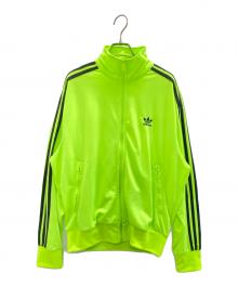 adidas（アディダス）の古着「FIREBIRD ADICOLOR TRACKTOP シグナルグリーン/ブラック」｜黄緑