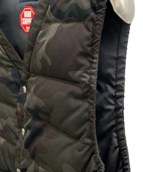 SHIPS（シップス）SHIPS (シップス) ダウンベスト カーキ サイズ:Sの古着・服飾アイテム