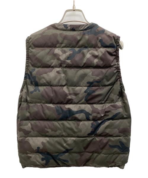 SHIPS（シップス）SHIPS (シップス) ダウンベスト カーキ サイズ:Sの古着・服飾アイテム