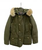 WOOLRICHウールリッチ）の古着「ダウンジャケット」｜カーキ