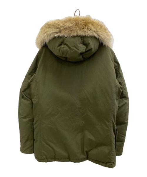 WOOLRICH（ウールリッチ）WOOLRICH (ウールリッチ) ダウンジャケット カーキ サイズ:XSの古着・服飾アイテム