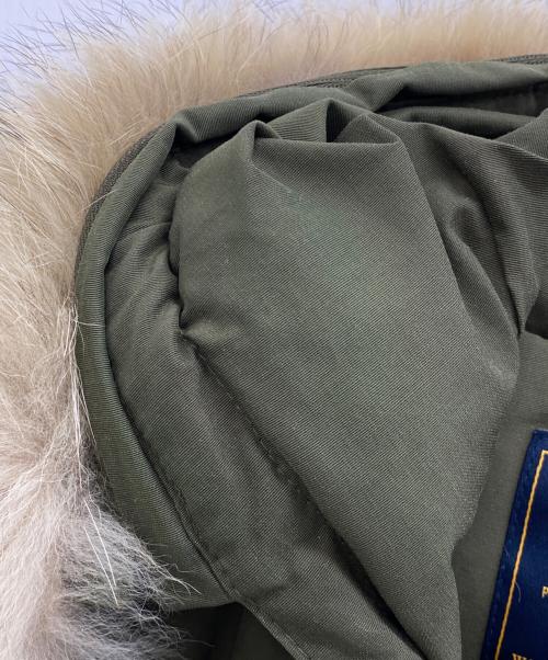 WOOLRICH（ウールリッチ）WOOLRICH (ウールリッチ) ダウンジャケット カーキ サイズ:XSの古着・服飾アイテム