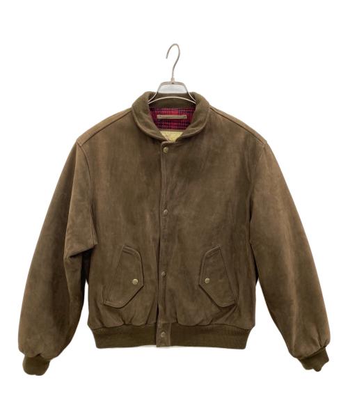 CHEVIGNON（シェビニオン）CHEVIGNON (シェビニオン) GENUINE LEATHER ブラウン サイズ:Ｌの古着・服飾アイテム