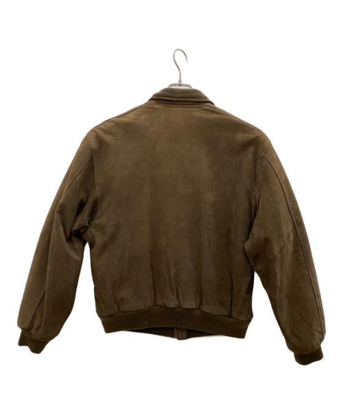 CHEVIGNON（シェビニオン）CHEVIGNON (シェビニオン) GENUINE LEATHER ブラウン サイズ:Ｌの古着・服飾アイテム