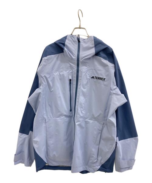 adidas（アディダス）adidas (アディダス) マウンテンパーカー スカイブルー サイズ:XLの古着・服飾アイテム