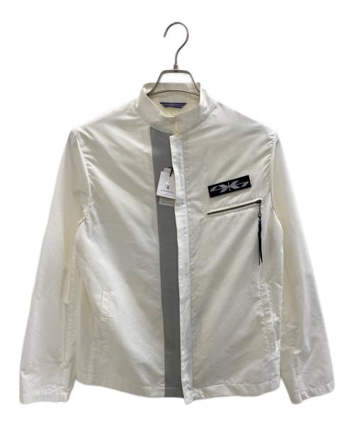 LANVIN en Bleu（ランバンオンブルー）LANVIN en Bleu (ランバンオンブルー) ジャケット ホワイト サイズ:50 未使用品の古着・服飾アイテム