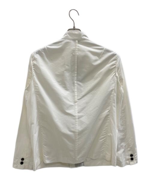 LANVIN en Bleu（ランバンオンブルー）LANVIN en Bleu (ランバンオンブルー) ジャケット ホワイト サイズ:50 未使用品の古着・服飾アイテム
