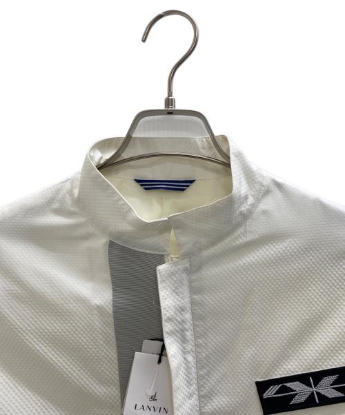 LANVIN en Bleu（ランバンオンブルー）LANVIN en Bleu (ランバンオンブルー) ジャケット ホワイト サイズ:50 未使用品の古着・服飾アイテム