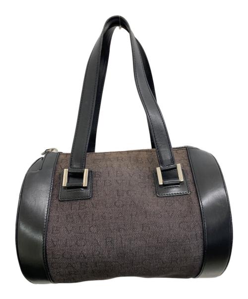 BVLGARI（ブルガリ）BVLGARI (ブルガリ) ワンショルダーバッグ グレー×ブラックの古着・服飾アイテム