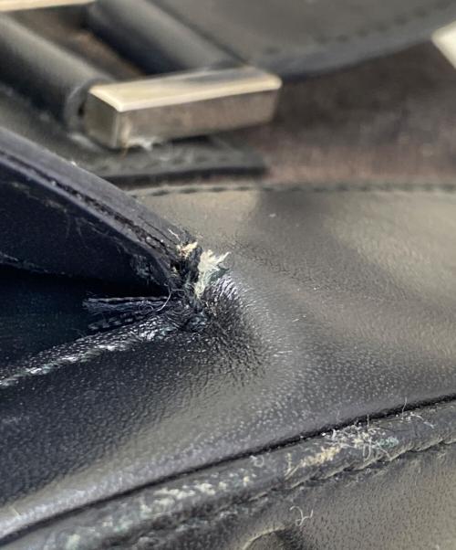 BVLGARI（ブルガリ）BVLGARI (ブルガリ) ワンショルダーバッグ グレー×ブラックの古着・服飾アイテム