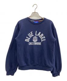 BURBERRY BLUE LABEL（バーバリー ブルー レーベル）の古着「スウェット」｜ネイビー