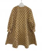 SANSELFサンセルフ）の古着「長袖ワンピース」｜ベージュ