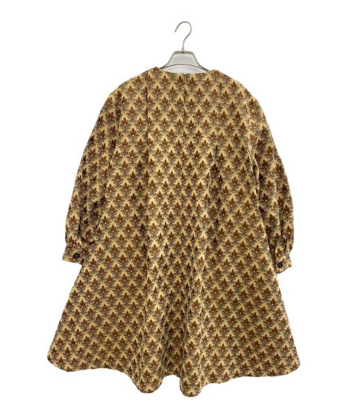 SANSELF（サンセルフ）SANSELF (サンセルフ) 長袖ワンピース ベージュ サイズ:Fの古着・服飾アイテム