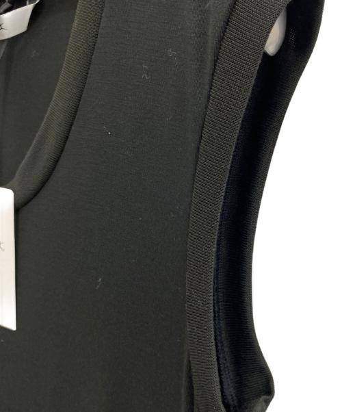 DANSKIN（ダンスキン）DANSKIN (ダンスキン) ノースリーブ・キャミソールワンピース ブラック サイズ:L 未使用品の古着・服飾アイテム