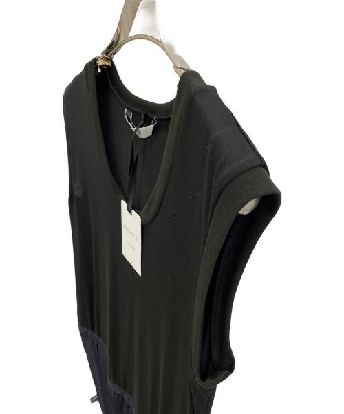 DANSKIN（ダンスキン）DANSKIN (ダンスキン) ノースリーブ・キャミソールワンピース ブラック サイズ:L 未使用品の古着・服飾アイテム