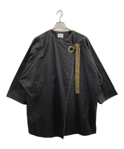 Radiate（ラディエイト）Radiate (ラディエイト) ノーカラーコート ダークブラウン サイズ:Ｍの古着・服飾アイテム