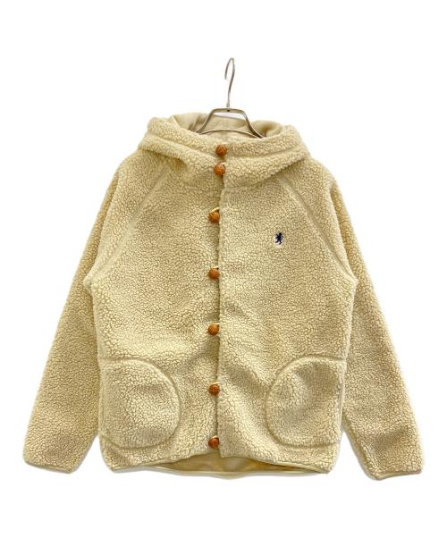 Gymphlex（ジムフレックス）Gymphlex (ジムフレックス) ボアジャケット ベージュ サイズ:16の古着・服飾アイテム