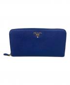 PRADAプラダ）の古着「長財布」｜ブルー