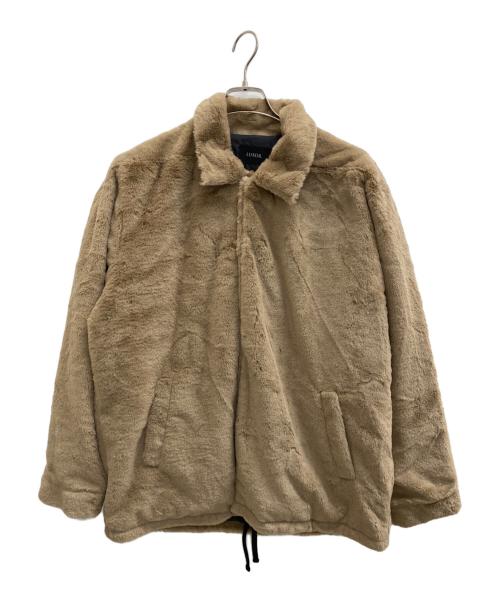 LUSOR（ルーソル）LUSOR (ルーソル) ファージャケット ベージュ サイズ:Ｌの古着・服飾アイテム