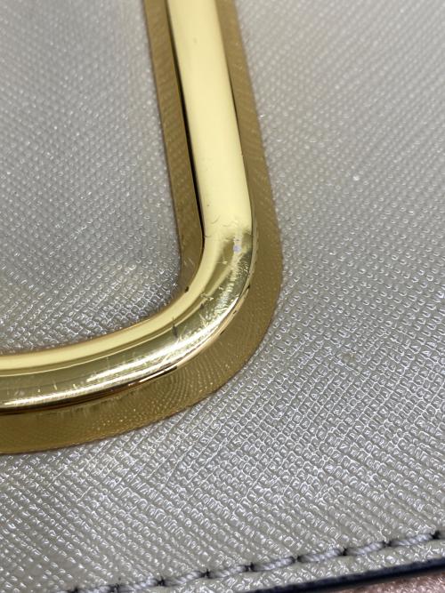 MARC JACOBS（マークジェイコブズ）MARC JACOBS (マークジェイコブス) ショルダーバッグ ベージュ×ピンクの古着・服飾アイテム