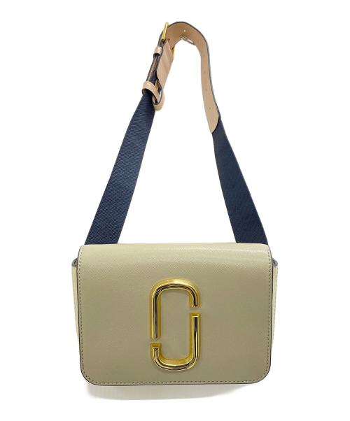 MARC JACOBS（マークジェイコブズ）MARC JACOBS (マークジェイコブス) ショルダーバッグ ベージュ×ピンクの古着・服飾アイテム