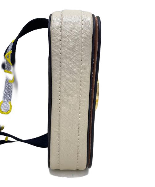 MARC JACOBS（マークジェイコブズ）MARC JACOBS (マークジェイコブス) ショルダーバッグ ベージュ×ピンクの古着・服飾アイテム