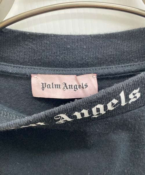 Palm Angels（パーム エンジェルス）Palm Angels (パーム エンジェルス) 半袖カットソー ブラック サイズ:Ｓの古着・服飾アイテム