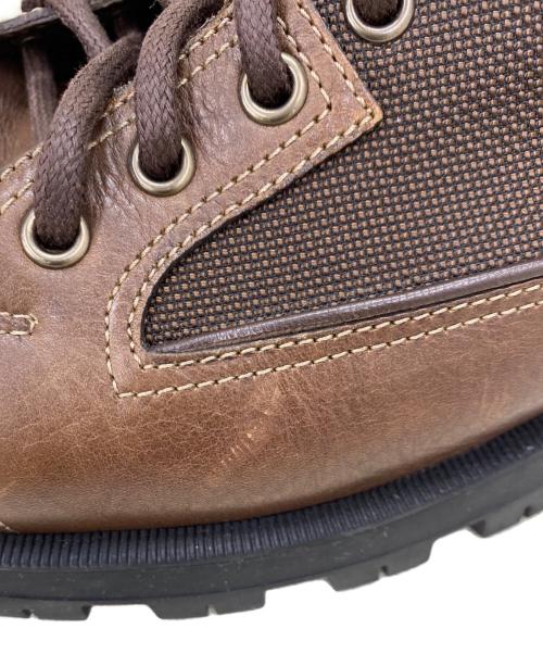 GUCCI（グッチ）GUCCI (グッチ) 編上げブーツ ブラウン サイズ:10¹/₂の古着・服飾アイテム