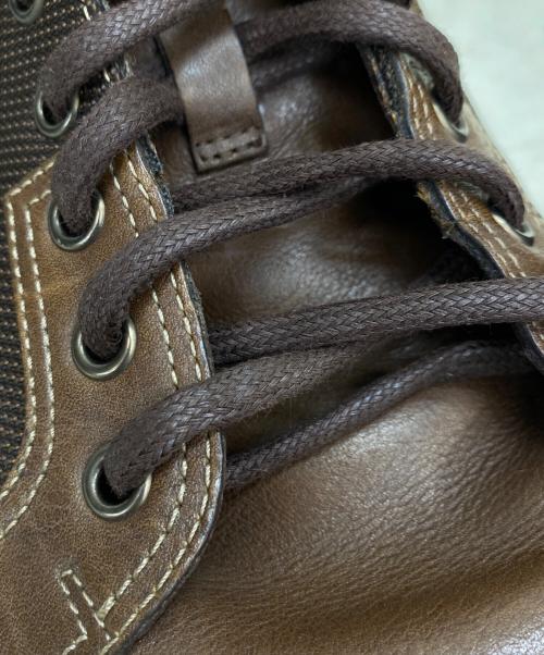 GUCCI（グッチ）GUCCI (グッチ) 編上げブーツ ブラウン サイズ:10¹/₂の古着・服飾アイテム