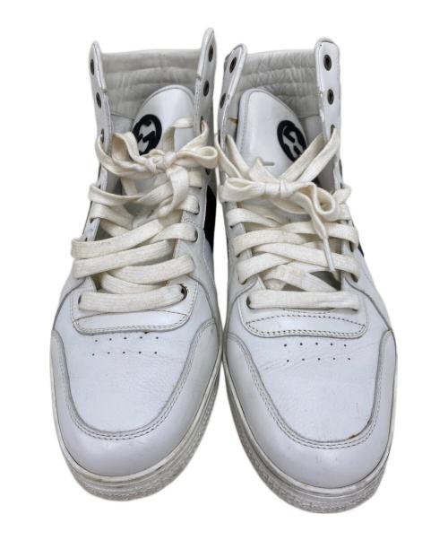 GUCCI（グッチ）GUCCI (グッチ) ハイカットスニーカー ホワイト サイズ:10 1/2の古着・服飾アイテム