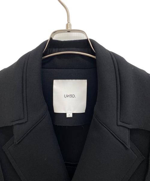 UN3D.（アンスリード）UN3D. (アンスリード) テーラードジャケット ブラック サイズ:Fの古着・服飾アイテム