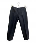 PRADAプラダ）の古着「センタープレスパンツ」｜ブラック