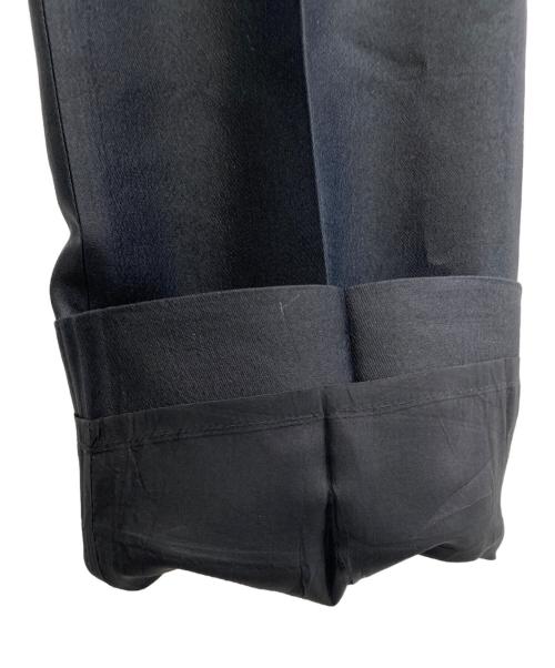 PRADA（プラダ）PRADA (プラダ) センタープレスパンツ ブラック サイズ:Mの古着・服飾アイテム