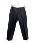 PRADA（プラダ）の古着「センタープレスパンツ」｜ブラック