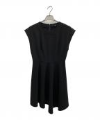 tibiティビ）の古着「ノースリーブ・キャミソールワンピース」｜ブラック