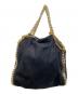 STELLA McCARTNEY (ステラマッカートニー) ファラベラ ミニ トートバッグ ブラック×ゴールド：23000円