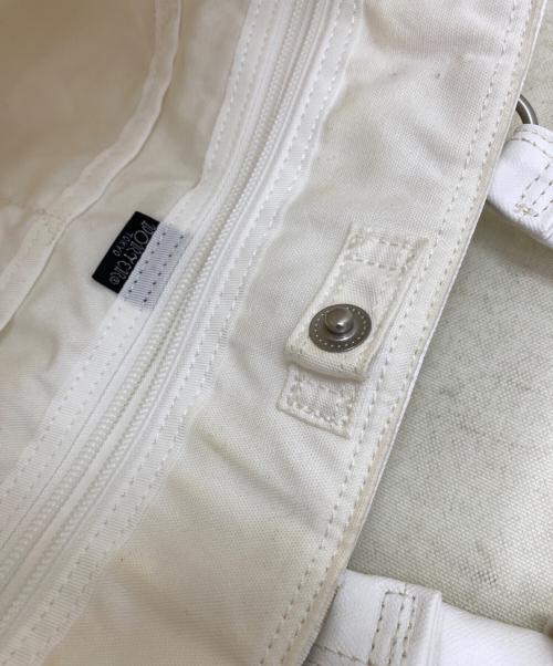 PORTER（ポーター）PORTER (ポーター) TOTE BAG ホワイトの古着・服飾アイテム