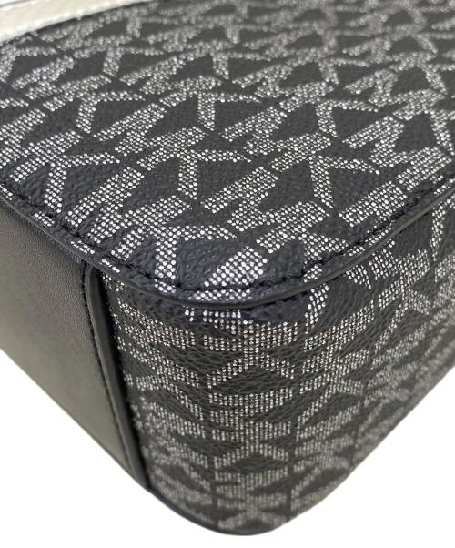 MICHAEL KORS（マイケル・コース）MICHAEL KORS (マイケル・コース) ショルダーバッグ ブラック×グレーの古着・服飾アイテム