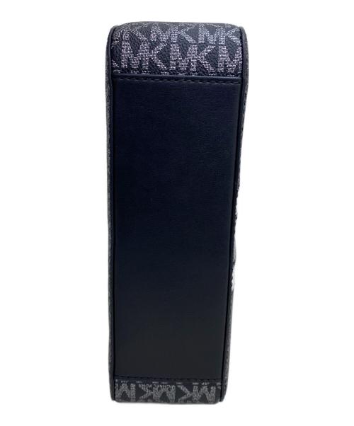 MICHAEL KORS（マイケル・コース）MICHAEL KORS (マイケル・コース) ショルダーバッグ ブラック×グレーの古着・服飾アイテム