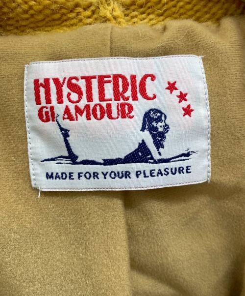 Hysteric Glamour（ヒステリックグラマー）Hysteric Glamour (ヒステリックグラマー) ジップパーカー ベージュ×イエロー サイズ:FREEの古着・服飾アイテム