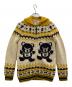 Hysteric Glamour（ヒステリックグラマー）の古着「ジップパーカー」｜ベージュ×イエロー