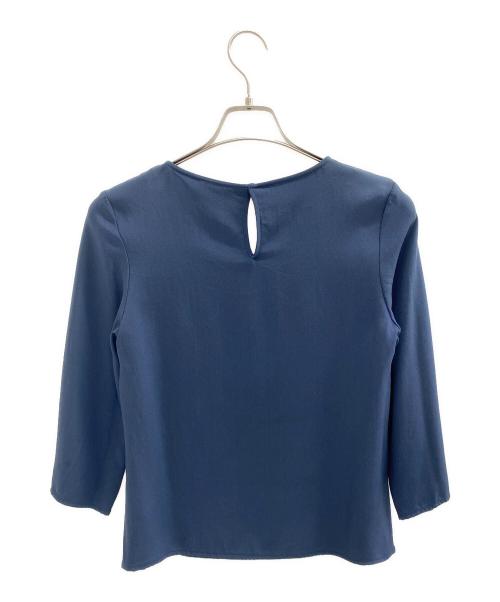 LOEFFLER RANDALL（レフラー ランデル）LOEFFLER RANDALL (レフラー ランデル) 半袖ブラウス ネイビー サイズ:2の古着・服飾アイテム
