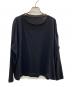 Y's（ワイズ）の古着「長袖カットソー」｜ブラック
