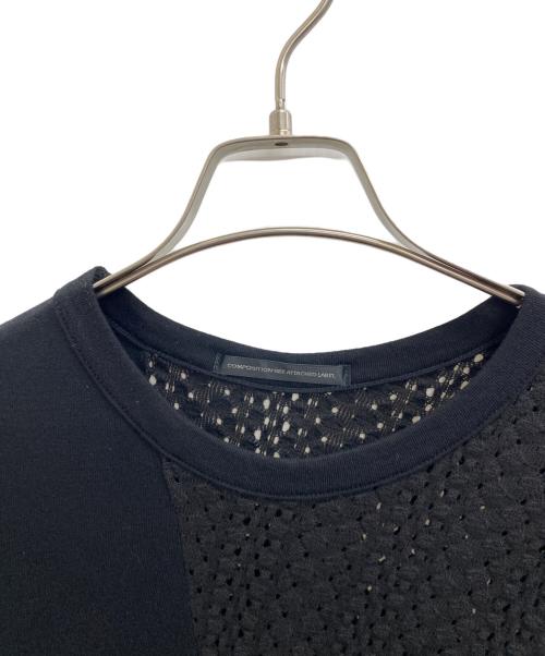 Y's（ワイズ）Y's (ワイズ) 半袖ワンピース ブラック サイズ:2の古着・服飾アイテム